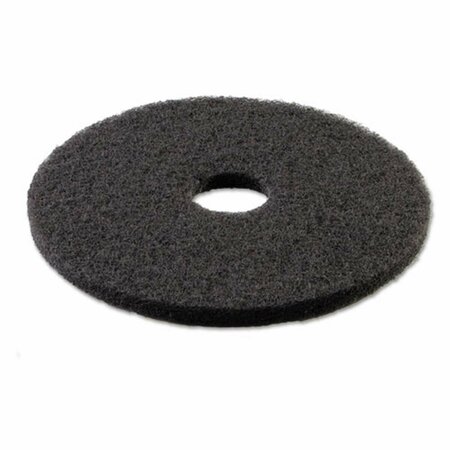 PINPOINT 18 in. Standard Diameter Stripping Floor Pads - Black - 18in. PI2960744